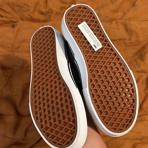 Green suede slip on vans - Picture 2 of 4